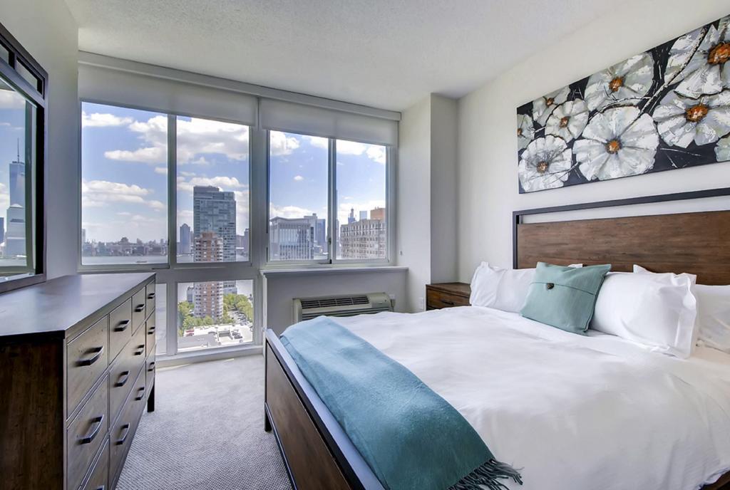Global Luxury Suites At Newport Jersey City Esterno foto