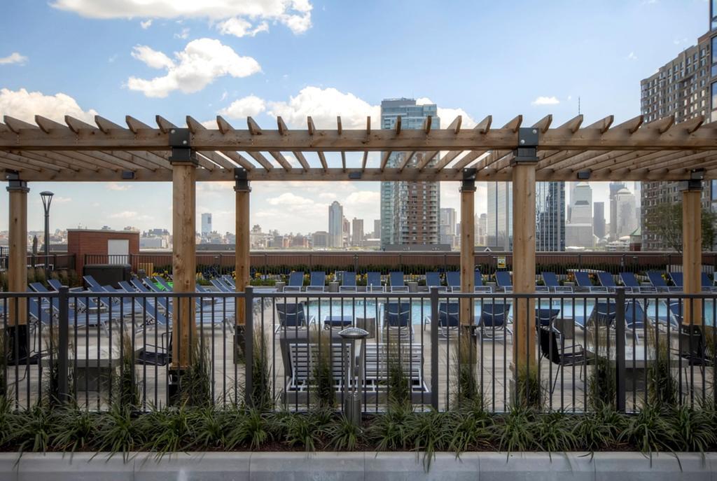 Global Luxury Suites At Newport Jersey City Esterno foto